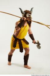 SIMON HAHN_HAHN STANDING POSE WITH SPEAR